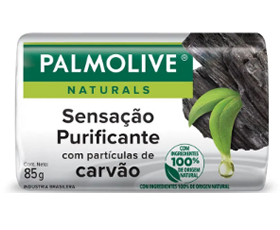 Sabonete Palmolive Naturals Sensação Purificante Carvão 85g